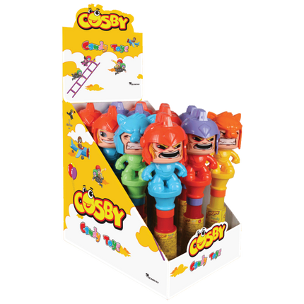 Cosby Toy Replen Face off Robot (5g) Box of 12