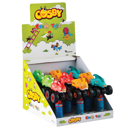 Cosby Toy Replen Dino Cars (5g) Box of 9