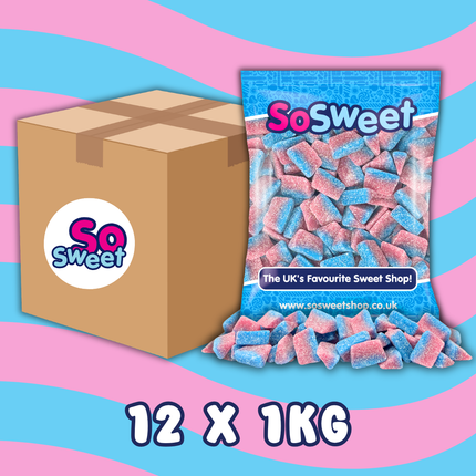 SoSweet Bubblegum Slices 1kg (Case of 12)