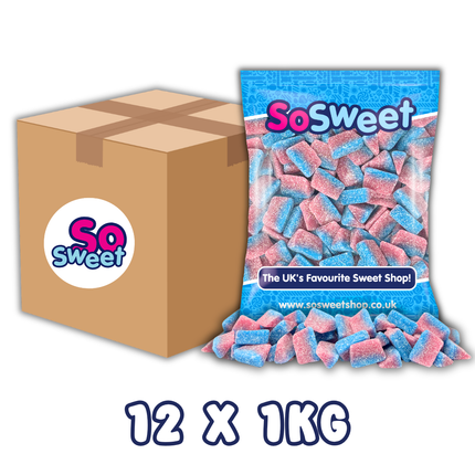 SoSweet Bubblegum Slices 1kg (Case of 12)