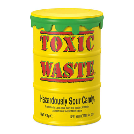 Toxic Waste Yellow Drum 42g (Case of 12)