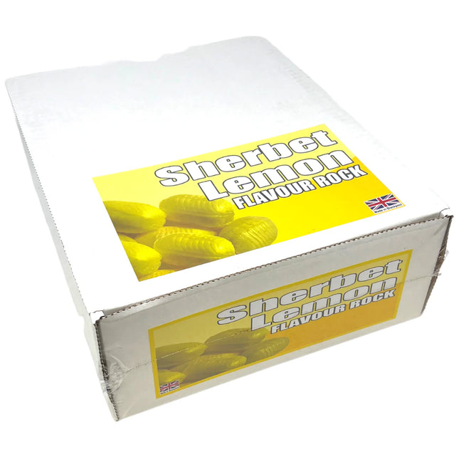 SoSweet Rock Bar Sherbet Lemon 33g (Case of 120)