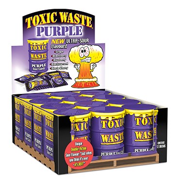 Toxic Waste Purple Drum 42g (Case of 12)