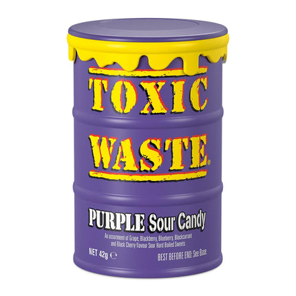 Toxic Waste Purple Drum 42g (Case of 12)