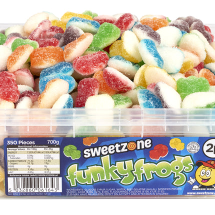 Sweetzone Funky Frogs Tub 700g