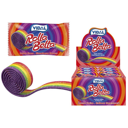 Vidal Rolla Belta Rainbow 20g (Case of 24)
