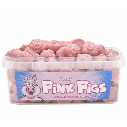 Hannahs Pink Pigs Tub 600g
