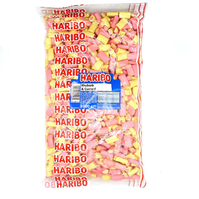Haribo Rhubarb and Custard Bag 3kg