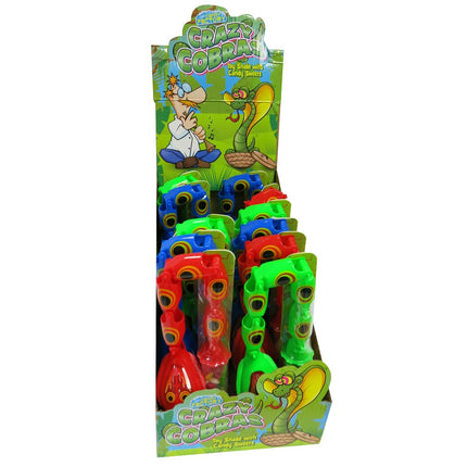 Crazy Candy Factory Crazy Cobras Toy & Sweets 16g (Case of 12)