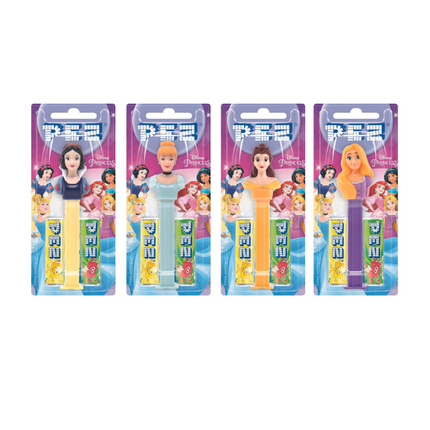 Pez Disney Princess 1+2 Impulse Pack 17g (Case of 12)