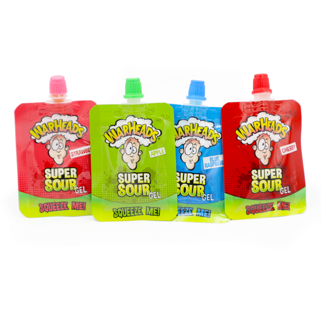 Warheads Super Sour Gel 20g (Case of 32)