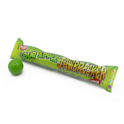 Zed Candy Jawbreakers Sour Apple 6 Ball Pack (Box of 24)