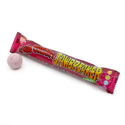 Zed Candy Jawbreakers Sour Cherry 6 Ball Pack (Box of 24)