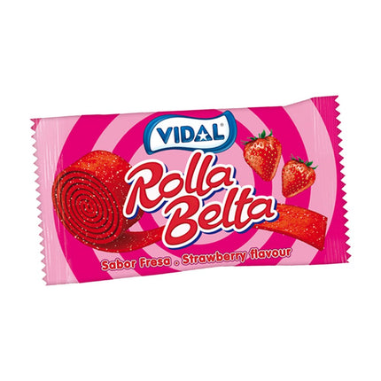 Vidal Rolla Belta Strawberry 20g (Case of 24)