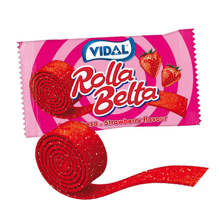 Vidal Rolla Belta Strawberry 20g (Case of 24)