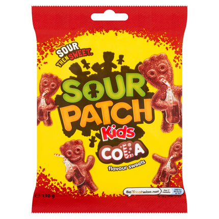 Sour Patch Kids Cola Bag 130g (Case of 10)