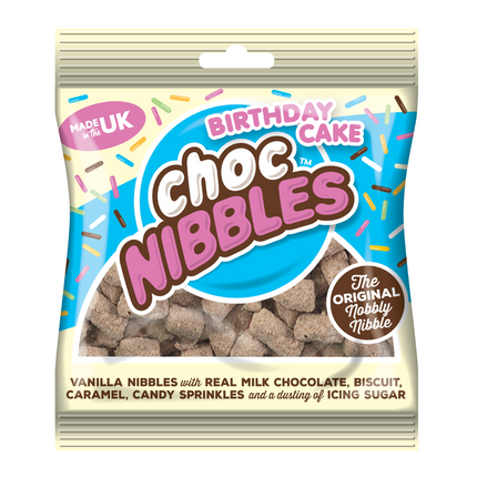Sweet Dreams Birthday Cake Nibbles Bag 150g (Case of 12)