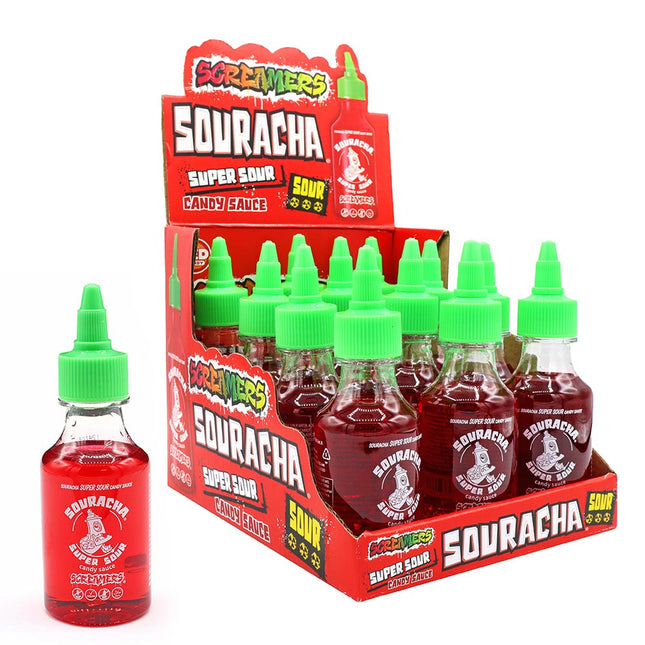 Zed Candy Screamers Souracha Candy Sauce 90ml Bottle (Case of 12)