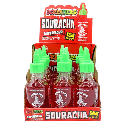 Zed Candy Screamers Souracha Candy Sauce 90ml Bottle (Case of 12)