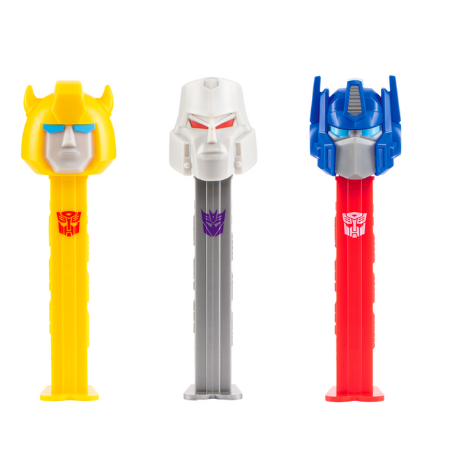 Pez Transformers 1+2 Impulse Pack 17g (Case of 12)