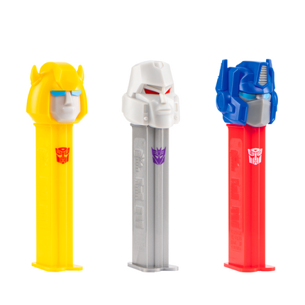 Pez Transformers 1+2 Impulse Pack 17g (Case of 12)