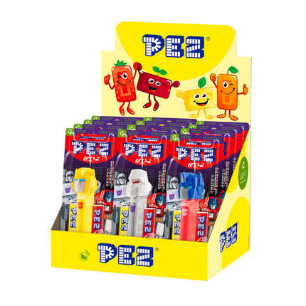 Pez Transformers 1+2 Impulse Pack 17g (Case of 12)