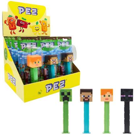 Pez Minecraft 1+2 Impulse Pack 17g (Case of 12)