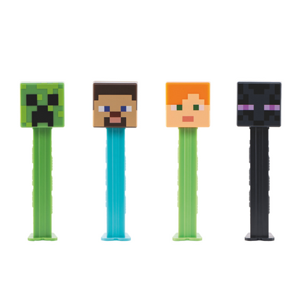 Pez Minecraft 1+2 Impulse Pack 17g (Case of 12)