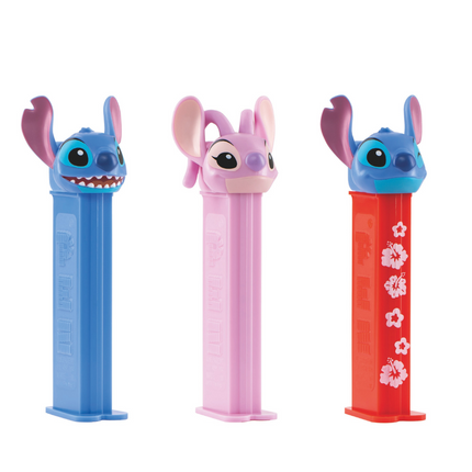 Pez Lilo Stitch 1+2 Impulse Pack 17g (Case of 12)