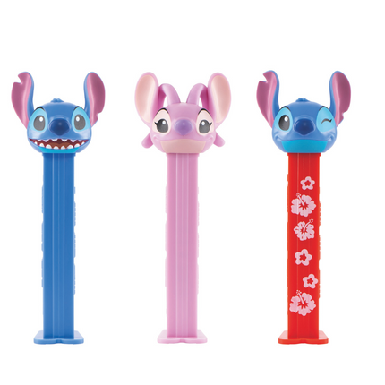 Pez Lilo Stitch 1+2 Impulse Pack 17g (Case of 12)