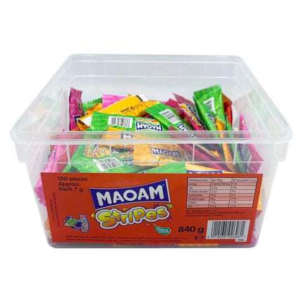 Haribo Maoam Stripes Tub 840g