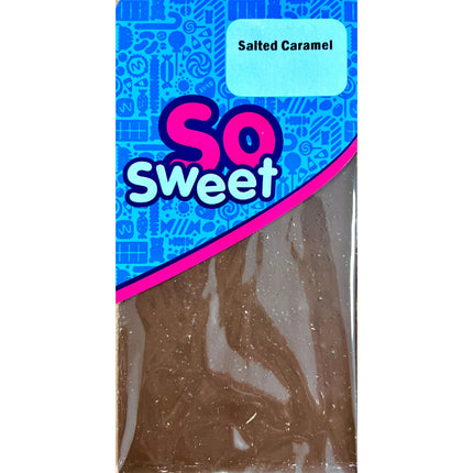 SoSweet Salted Caramel Chocolate Bar 80g (Case of 12)