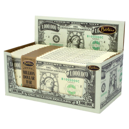 Bartons Million Dollar Bar Milk Chocolate 57g (Case of 12)