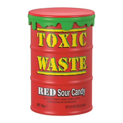 Toxic Waste Red Drum 42g (Case of 12)