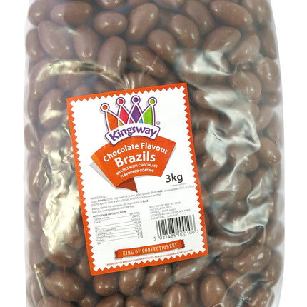 Kingsway Chocolate Flavour Coated Brazil Nuts 3kg
