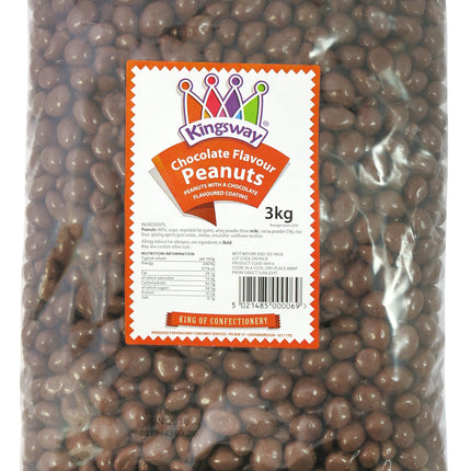 Kingsway Chocolate Flavour Coated Peanuts 3kg