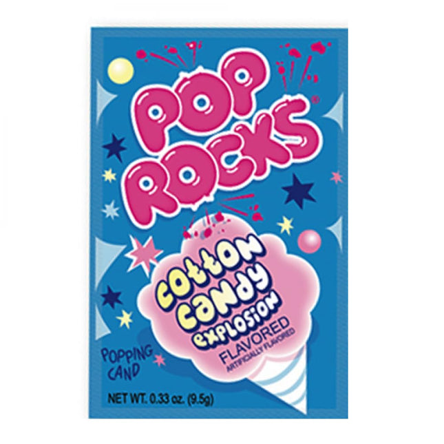 Pop Rocks Cotton Candy 9g (Case of 24)