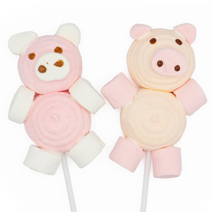 Kandy Kandy Mallow Pop Pig 28g (Case of 24)