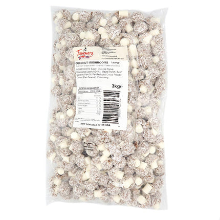 Taveners Coconut Mushrooms 3kg