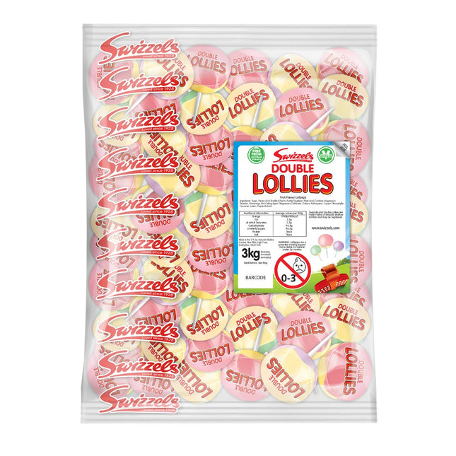 Swizzels Double Lollies Bag 3kg