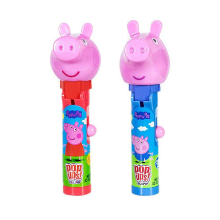 Bip Pop Ups Lollipop Peppa Pig 10g (Case of 12)