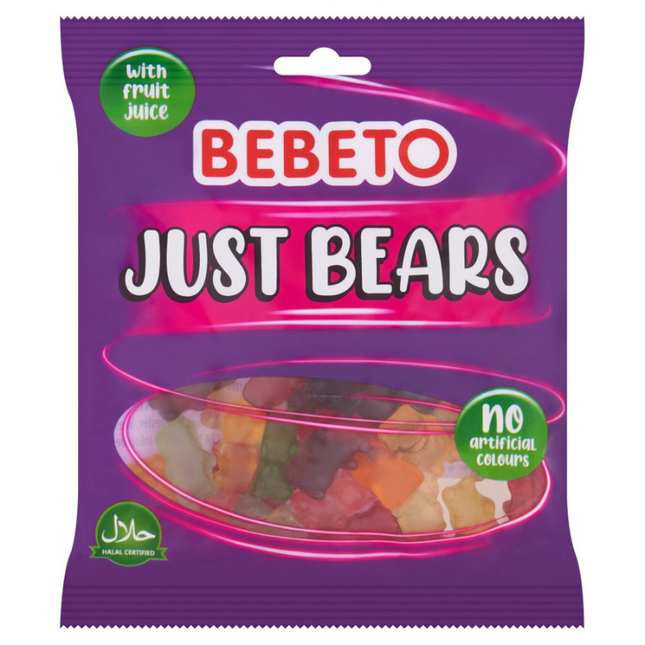Bebeto Just Bears Bag 150g (Case of 10)