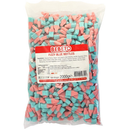 Bebeto Fizzy Blue Bottles Bag 2kg