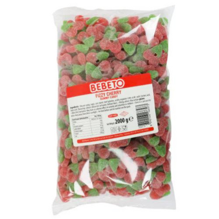 Bebeto Fizzy Cherries Bag 2kg