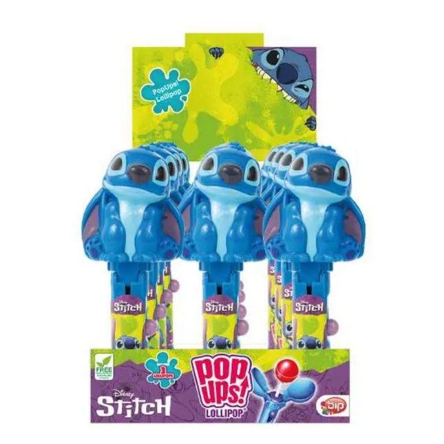 Bip Pop Ups Disney Stitch 10g (Case of 12)