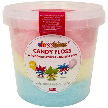 Cheebies Candyfloss (100g) Case of 20
