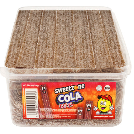 Sweetzone Belts Cola Tub (100pcs)