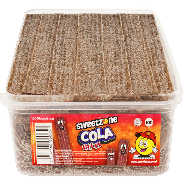 Sweetzone Belts Cola Tub (100pcs)