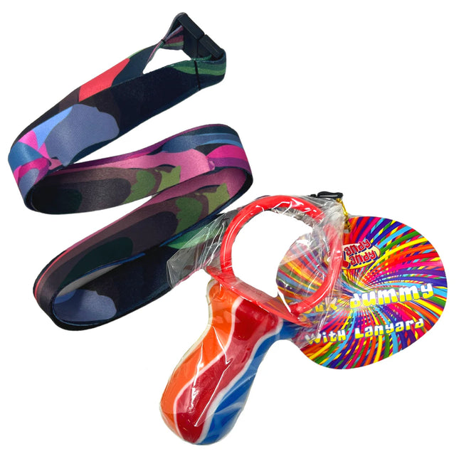 SoSweet Rock Lollipop Lanyard Colours 60g (Case of 36)