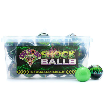 Dr Sour Shock Balls 18g (Tub of 50)